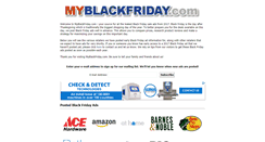 Desktop Screenshot of myblackfriday.com