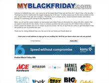 Tablet Screenshot of myblackfriday.com